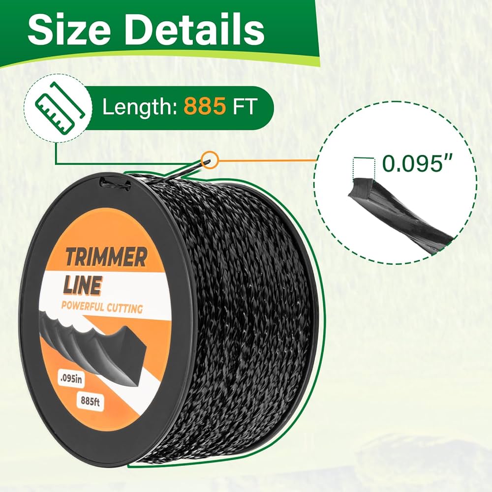 lemohoney03　0628 Amazon.com : Dairrr Fuuu Black Trimmer Line .095